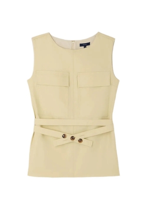 Soeur Isra belted top - Neutrals