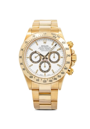 Rolex gold tone sub-dial 40mm watch - White