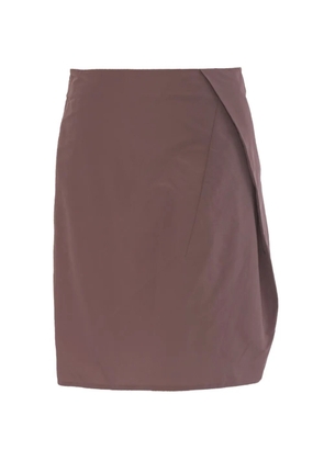 Marni Pre-Owned wrap mini skirt - Brown