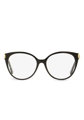 Roberto Cavalli oval-frame glasses - Black