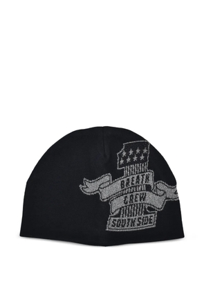 BREATH logo beanie hat - Black