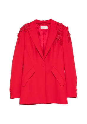 IMROSKA floral embellished blazer - Red