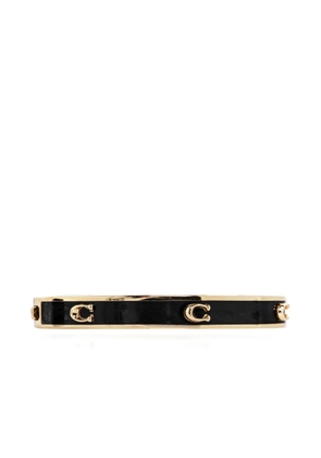 Coach logo-embossed bracelet - Gold