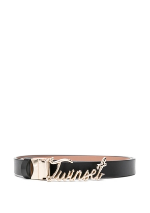 TWINSET logo-detail belt - Black