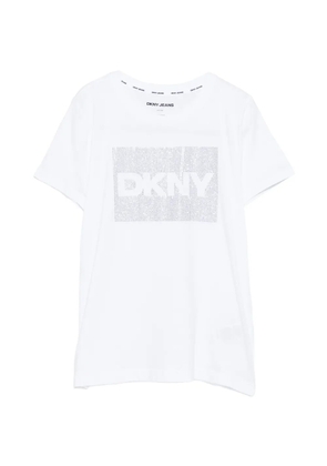DKNY rhinestone-detail T-shirt - White