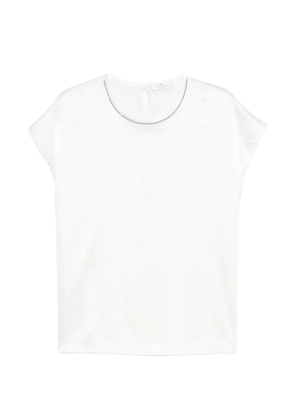 PANICALE embellished top - White