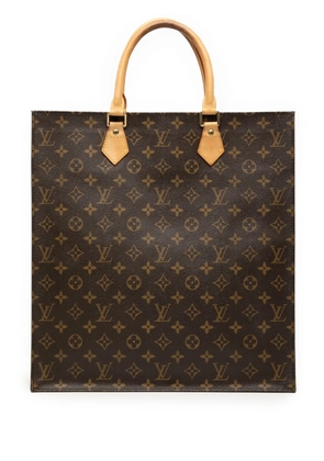 Louis Vuitton Pre-Owned 2005 Monogram Sac Plat tote bag - Brown