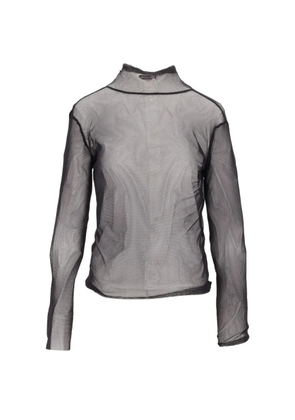 Antipast high-neck long-sleeved top - Black