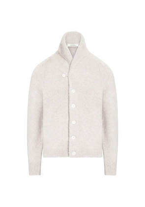 Umit Benan Montana buttoned knitted cardigan - Neutrals