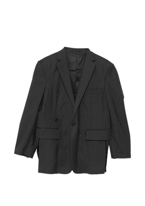 CROQUIS single-breasted blazer - Grey