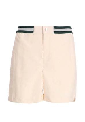 CHÉ Studios Sunseeker striped-waistband swim shorts - Neutrals