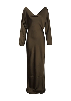 Norma Kamali Dolman Maria gown - Brown