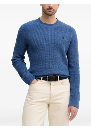 Polo Ralph Lauren waffle-knit jumper - Blue