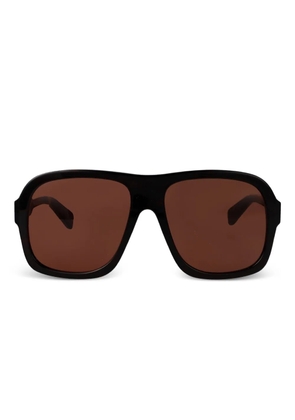 Chloé Eyewear oversized-frame sunglasses - Black