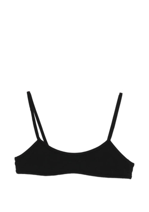ALFIE jersey bralette top - Black