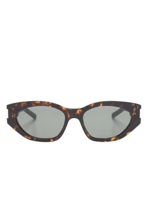 Saint Laurent Eyewear SL 638 cat-eye frame sunglasses - Brown