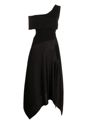 AZ FACTORY Sundance asymmetric maxi dress - Black