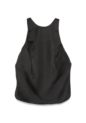 ALFIE backless button top - Black