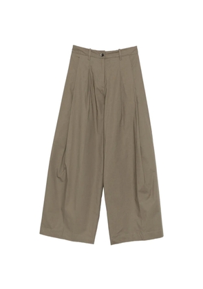 Nine In The Morning Petra pleated trousers - Green