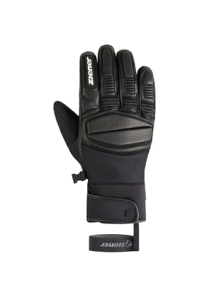 ZIENER Gomin-Z AS® leather ski gloves - Black