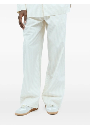 TEKLA x Birkenstock tie-waist striped trousers - Neutrals