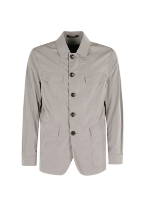 Montecore flap-pocket shirt jacket - Grey