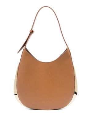 Benedetta Bruzziches Amalia leather shoulder bag - Neutrals