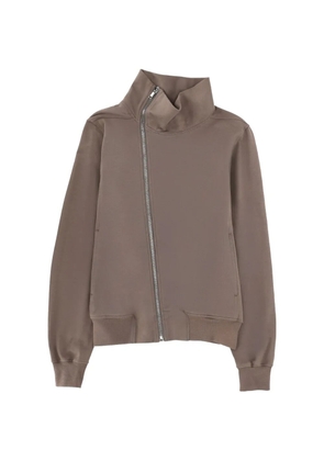 Rick Owens long-sleeve zip-fastening sweater - Neutrals