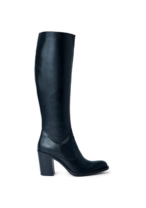 Chloé 80mm leather knee-high boots - Black