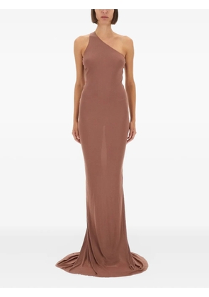 Rick Owens Lilies one-shoulder gown dress - Neutrals