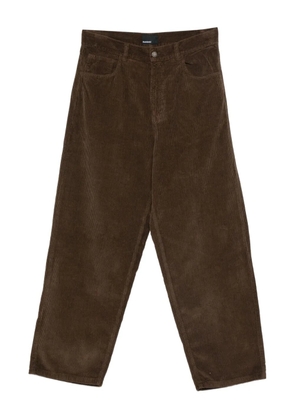 RASSVET corduroy trousers - Brown
