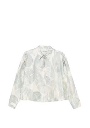 Alysi brushed print regular top - Neutrals