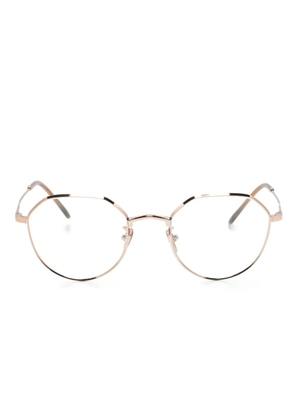 Giorgio Armani octagonal-frame glasses - Metallic