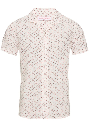 Orlebar Brown Hibbert Waveborn shirt - White