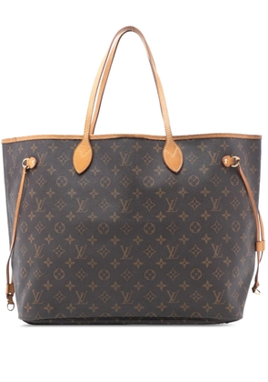 Louis Vuitton Pre-Owned 2008 Monogram Neverfull GM tote bag - Brown