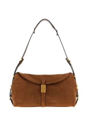 PINKO suede shoulder bag - Brown
