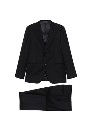 Caruso notch-lapel two-piece suit - Blue