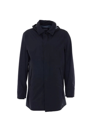 Herno removable-hood raincoat - Blue