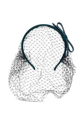 RED(V) bow net headwear - Green