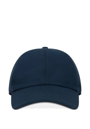 slowear panelled curved baseball cap - Blue