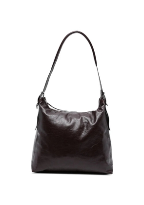 LEMAIRE zip leather tote bag - Purple