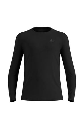 ODLO Natural Merino 200 long-sleeve wool top - Black