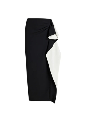 Proenza Schouler Cella ruffled maxi skirt - Black