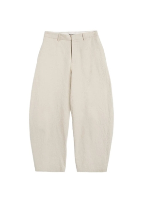 YMC Like A textured trousers - Neutrals