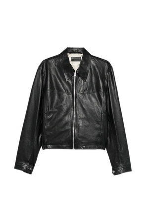 LEMAIRE collared zip-fastening jacket - Black