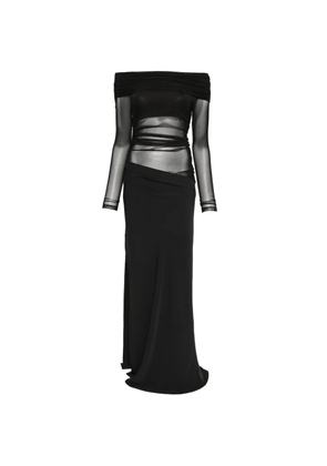 Eleh draped dress - Black