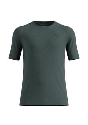 ODLO Natural Merino 200 base layer wool T-shirt - Green