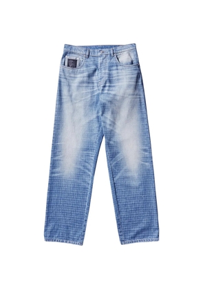 UMBRO checked jeans - Blue