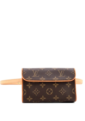 Louis Vuitton Pre-Owned Florentine Waist Bag Monogram Canvas belt bag - Brown