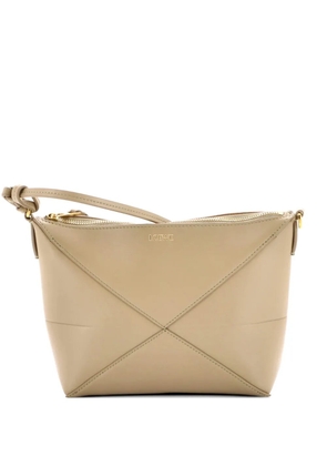 Loewe Pre-Owned Puzzle Pouch Bag Leather clutch bag - Green